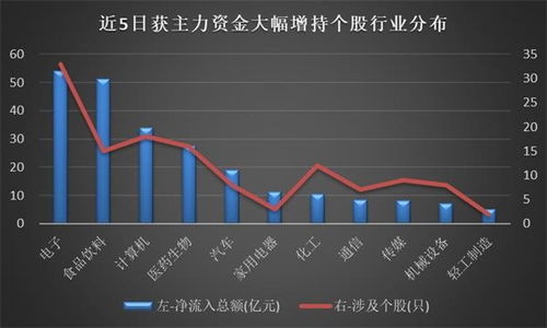近千股獲主力資金增持 電子行業成最大贏家 計算機系統集成和開發受益顯著
